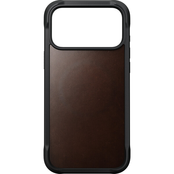 Nomad Rugged Leather (Horween) MagSafe kožený kryt iPhone 17 Pro Max/18 Pro Max Rustic Brown - Puzdra - Obrázok 2dcaed0b556e4db3b15f59a0044c1801