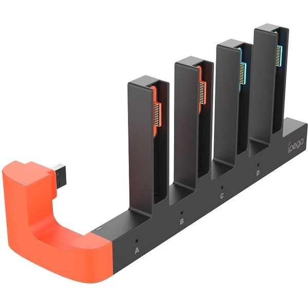iPega SW2185 Nabíjacia Stanica pre JoyCon Ovládače Nintendo Switch 2 čierna - Nabíjačky - Obrázok 2de42ba01ad547809c90d9650b8872bd