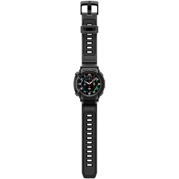 Spigen Rugged Armor Pre kryt s remienkom Galaxy Watch8 Classic (46mm) matne čierny - Puzdra - Obrázok 2deafa6b85a54a1290f7cee04da62cfa