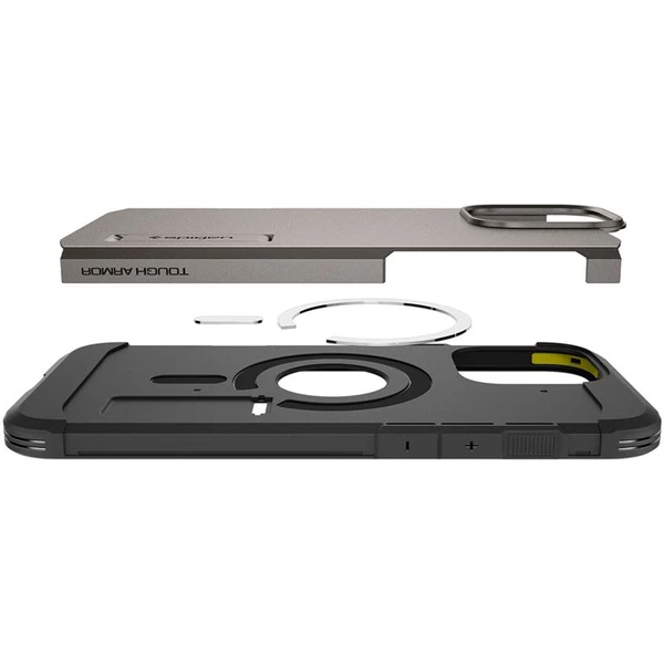 Spigen Tough Armor MagSafe kryt iPhone 16 Pro Max gunmetal - Puzdra - Obrázok 2def94cb27074218bdcb7d772c2a4b1d