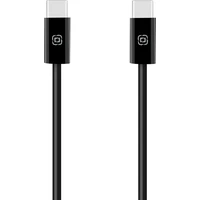 OBAL:ME LongRun USB-C/USB-C kábel 60W 2m čierny - Káble a redukcie