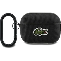 Lacoste Petit Pique Croc Logo Patch puzdro AirPods Pro 2 čierne - Puzdra