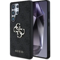 Guess PU 4G Metal Logo kryt Samsung Galaxy S25 Ultra sivý - Puzdra