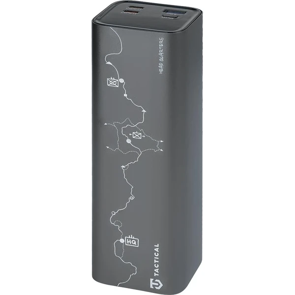 Tactical Squad Head Quarters powerbanka (1xUSB-A, 2xUSB-C) 65W 27000mAh šedá - Powerbanky - Hlavný obrázok