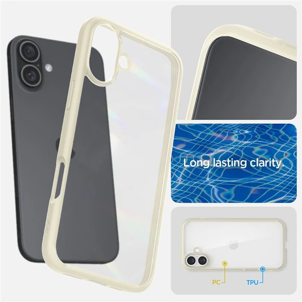 Spigen Ultra Hybrid kryt iPhone 16 Plus mute beige - Puzdra - Obrázok 2e0e94f0f7f94595b7a5ba3ea2807390