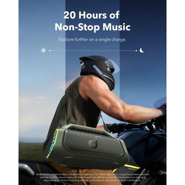 Anker Soundcore Boom 2 Plus bezdrôtový reproduktor zelený - Reproduktory - Obrázok 2e1a4a51c59d45168bf6ea4be1b3fa37