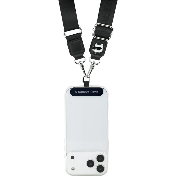 Karl Lagerfeld Universal Crossbody popruh Choupette Patch čierny - Popruhy a crossbody - Obrázok 2e2ff51a349b4c4fbf25356b0df20606