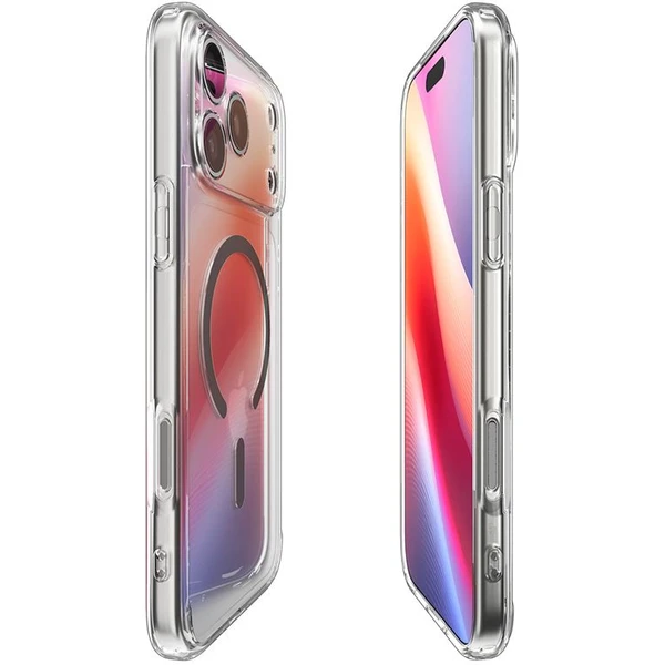 Spigen Ultra Hybrid MagSafe kryt iPhone 17 Pro Max clear graphite - Puzdra - Obrázok 2e534c64ab944cd5985a1d2d5e491784