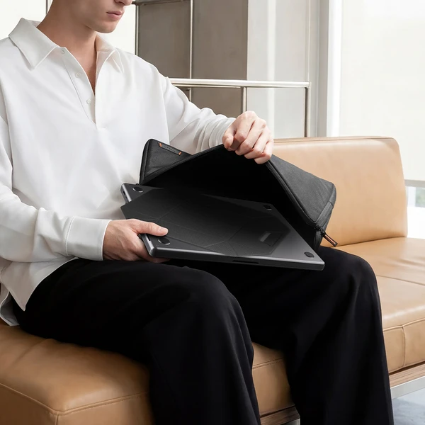Spigen Slim Fold Laptop Stand & Vertical Dock stojan čierny - Stojany - Obrázok 2e64b95afc1942d6a38410169ba8cbe7