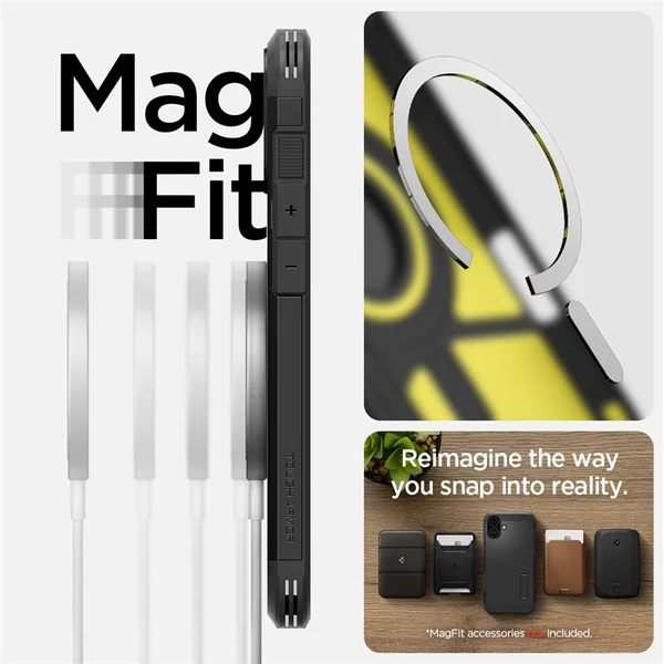 Spigen Tough Armor MagSafe kryt iPhone 16 black - Puzdra - Obrázok 2e65253fd6a94959bae571dd26126e39