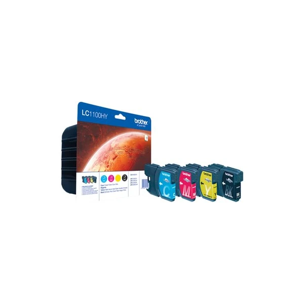 Brother LC1100HYVALBP atrament multipack - Tonery - Hlavný obrázok