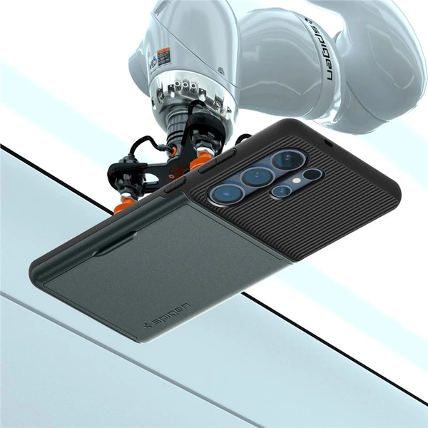 Spigen Slim Armor CS kryt Samsung Galaxy S25 Ultra zelený - Puzdra - Obrázok 2ebfc0fe249844aa8394f4b645049a9c