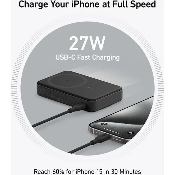 Anker MagGo Qi2/MagSafe powerbanka (10000mAh) 27W čierna - Powerbanky - Obrázok 2ec51a2968514d1ab6855276f65bf16b