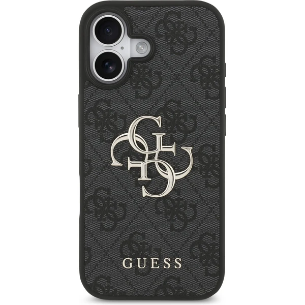 Guess PU 4G Metal Logo kryt iPhone 17 sivý - Puzdra - Obrázok 2eeac44c18a04740a4dc62d130fcc74e