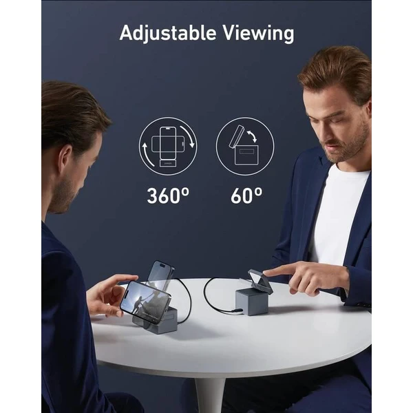 Anker Cube 3v1 MagSafe nabíjačka (30W) čierna - Nabíjačky - Obrázok 2eefbac6d0c04e71855d58810f4952a6