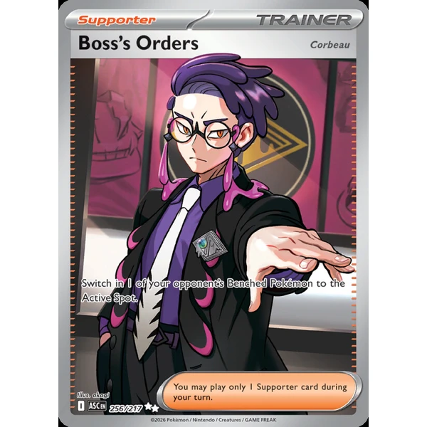 Boss's Orders - Corbeau (ASC 256) - Ascended Heroes [Holo] - Kusové karty - Hlavný obrázok