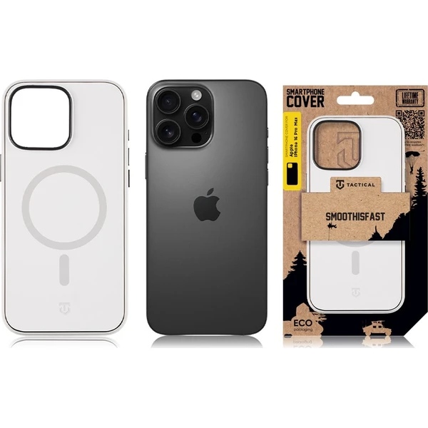 Tactical MagForce SmoothIsFast kryt Apple iPhone 16 Pro Max biely - Puzdra - Obrázok 2f0005fc4e144d62ab40c1362707569f