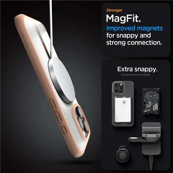 Spigen Ultra Hybrid MagSafe kryt iPhone 16 Pro frost rose titanium - Puzdra - Obrázok 2f03f64151b448c7b4016e32f463feb6