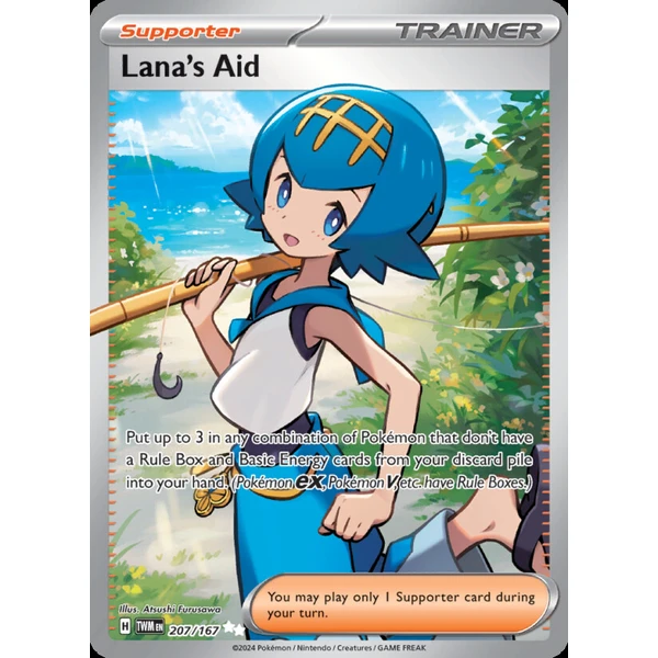 Lana's Aid (TWM 207) - Twilight Masquerade [Holo] - Kusové karty - Hlavný obrázok