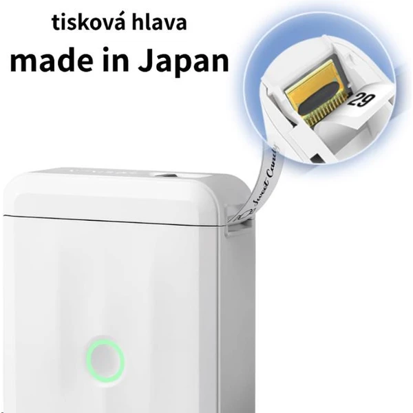 Niimbot tlačiareň štítkov D110-M Smart biela + rolka štítkov 160 ks - Štítkovače - Obrázok 2f60b80db8cf40cf82d3634b393bcefc