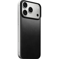 Nomad Magnetic Leather Back (Horween) MagSafe kožený kryt iPhone 17 Pro/18 Pro Black - Puzdra