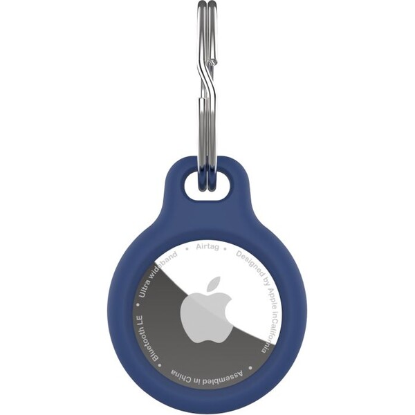 FIXED Silky silikónové púzdro Apple AirTag modré
