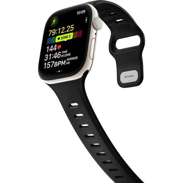Nomad Tempo Band FKM remienok Apple Watch 45mm/46mm čierny - Remienky - Obrázok 2f8dc24f0e934188924c4719c74645ae