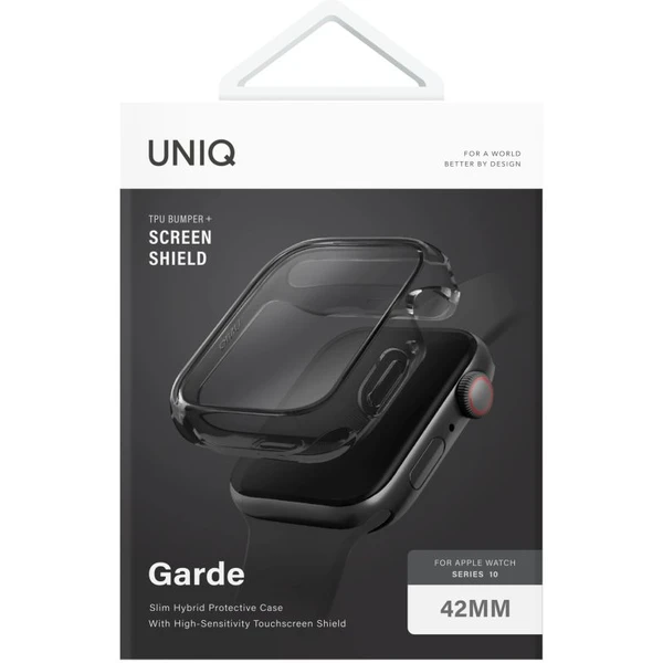UNIQ Garde TPU+PC púzdro Apple Watch (42mm) dymové - Puzdra - Obrázok 2fa6485c80c44c3d9195e846cdb5ba28