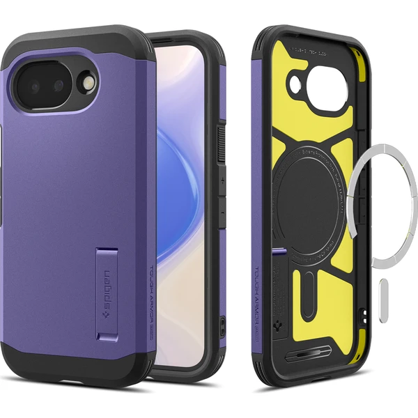 Spigen Tough Armor MagSafe kryt Google Pixel 10a ash violet - Puzdra - Hlavný obrázok