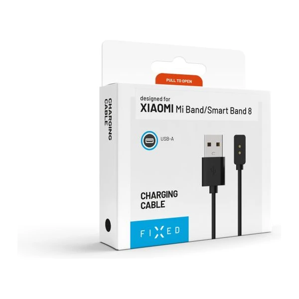 FIXED USB-A napájací kábel pre Xiaomi Mi Band/Smart Band 8/9/Pro/Active 1m čierny - Káble a redukcie - Obrázok 2fc4e242884840b6bc2af41b7fb4eef9