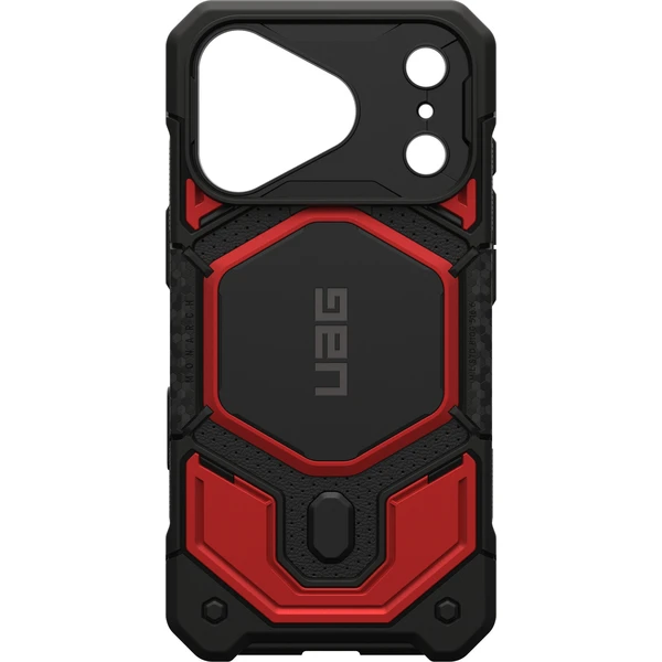 UAG Monarch Pro MagSafe kryt iPhone 18 Pro/17 Pro čierny/červený - Puzdra - Obrázok 2fd807a94d084dcf820cc285ea1fb5d1