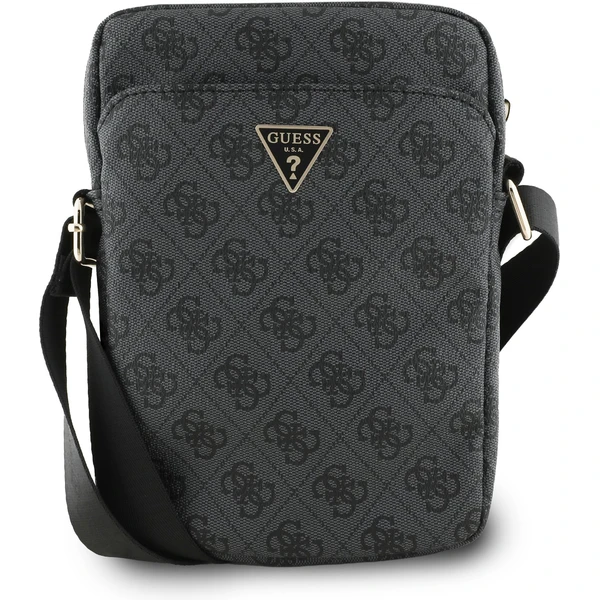 Guess PU 4G Triangle Logo taška 8" čierna - Puzdra - Hlavný obrázok