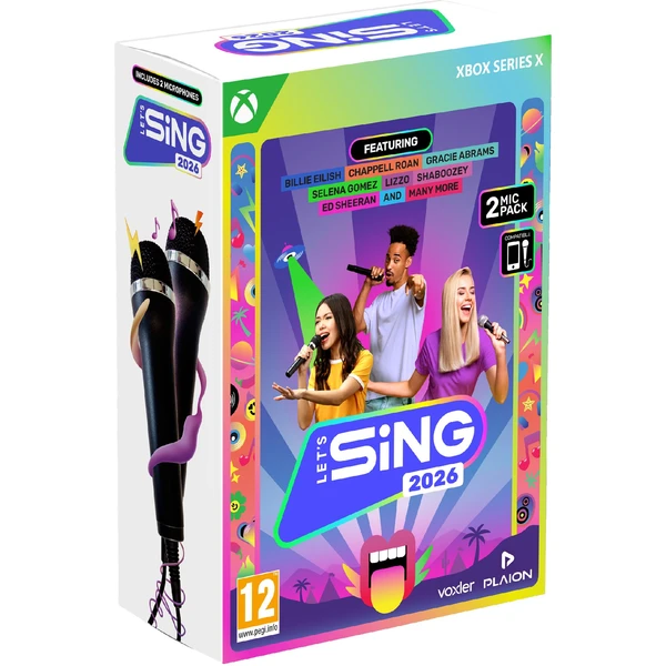 Let's Sing 2026 + 2 mikrofóny (XSX) - Hry na Xbox Series - Obrázok 300K000K01