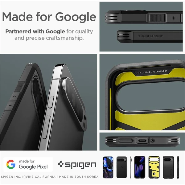Spigen Tough Armor kryt Google Pixel 9 Pre XL čierny - Puzdra - Obrázok 3014d25b8949460c867b1be68e128cf5
