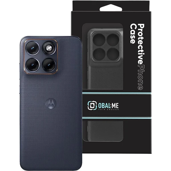 OBAL:ME Matte TPU Kryt pre Motorola Edge 70 Fusion Black - Puzdra - Obrázok 305b9f40f27c4958bd02ec5714e1a716