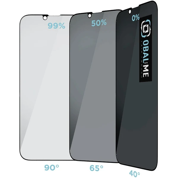 OBAL:ME Privacy 5D tvrdené sklo Apple iPhone 13 Pro Max/14 Plus čierne - Ochranné fólie a sklo - Obrázok 3067f4ca39974e178611b60168feed67