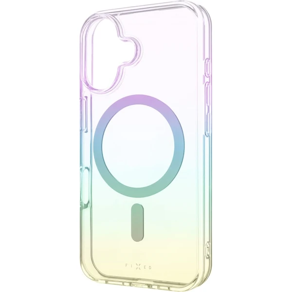 FIXED MagRainbow kryt s MagSafe Apple iPhone 16 dúhový - Puzdra - Hlavný obrázok