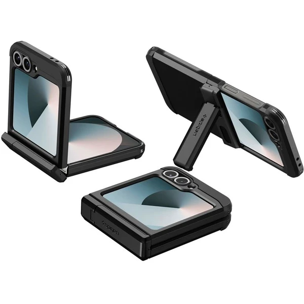 Spigen Tough Armor Pre MagSafe krytSamsung Galaxy Z Flip7 FE/Flip6 čierny - Puzdra - Obrázok 307ecb90678949d8bc787584616e1431