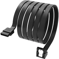 Akasa - Proslim SATA kábel 90 ° - 100 cm - Káble a redukcie