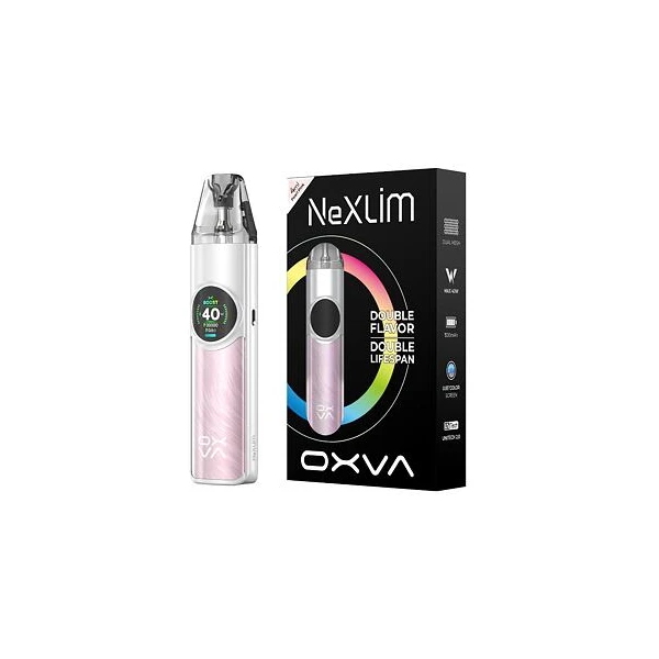 OXVA NeXLIM Pod Kit (Pearl Pink) - Elektronické cigerety - Obrázok 3091df8586b342f29f82b8ed5b6d37dd