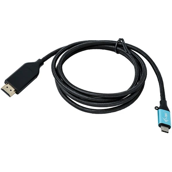 i-tec USB-C/HDMI kábel 4K 1,5m čierny - Káble a redukcie - Obrázok 30GA000501
