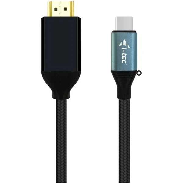 i-tec USB-C/HDMI kábel 4K 2m čierny - Káble a redukcie - Obrázok 30HA000501