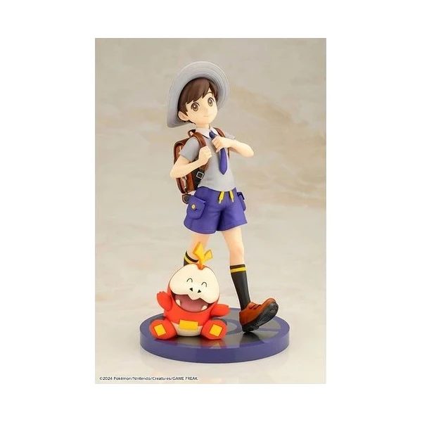 Soška Kotobukiya Pokemon - Florian & Fuecoco 20 cm - Sochy a sošky - Hlavný obrázok