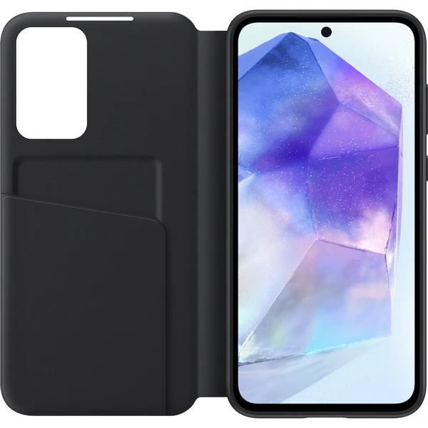 Samsung Smart View Wallet Case Galaxy A55 čierny - Puzdra - Obrázok 30Q2000O01