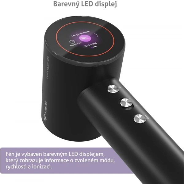 TrueLife HairDryer D9 sušič vlasov čierny - Fény na vlasy - Obrázok 30Y9000O01