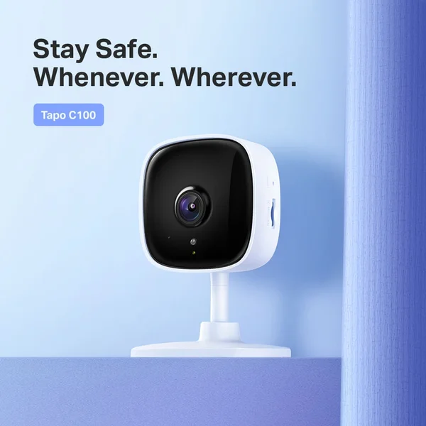 TP-Link Tapo C100 biela - IP kamery - Obrázok 30YT000501