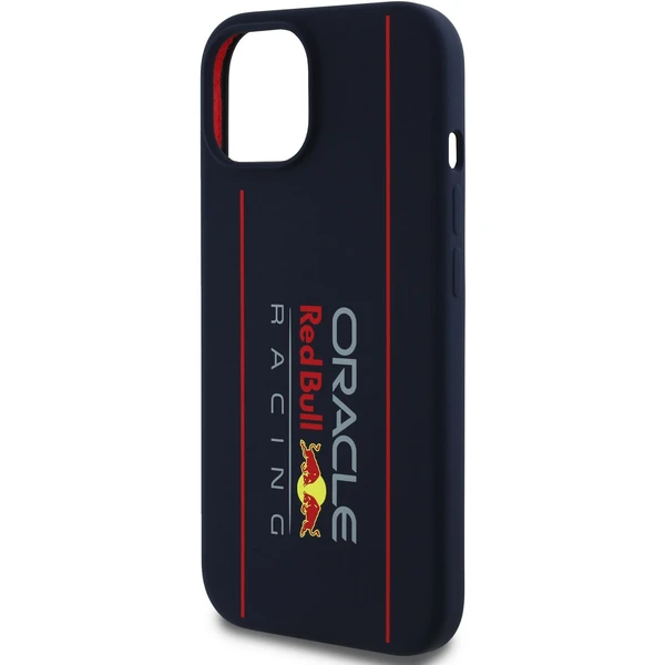 Oracle Red Bull Racing Silicone Vertical Logo MagSafe kryt iPhone 15 modrý - Puzdra - Obrázok 30a676ffb86d4cb2a9651d6b80461a27