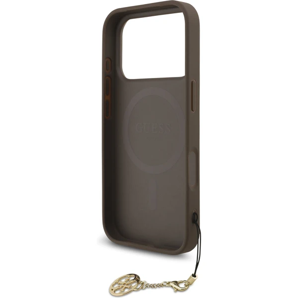 Guess 4G Charm kryt iPhone 17 Pro hnedý - Puzdra - Obrázok 30be10c706cb42a5969ffe2d1122d7d9