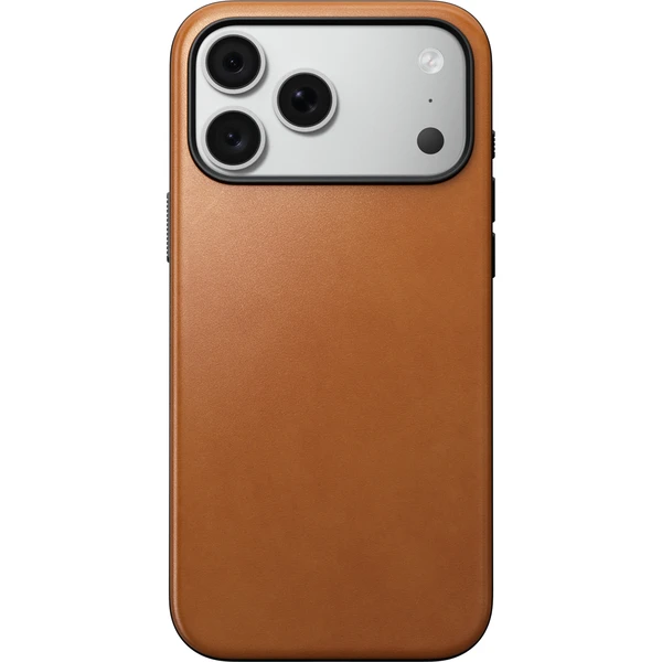 Nomad Modern Leather (Horween) MagSafe kožený kryt iPhone 17 Pro Max/18 Pro Max Saddle - Puzdra - Obrázok 30d5a59dda874e3f9c3e91012ef9d8bc