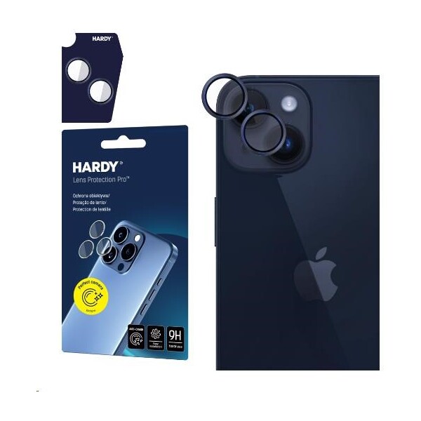 3mk Hardy Lens Protection Pre sklá na fotoaparát Apple iPhone 14/14 Plus grafitová